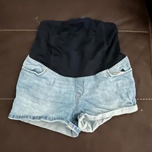 Target maternity shorts